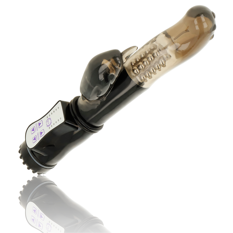 Ohmama – vibrator rotativ cu stimulator pentru clitoris tip delfin