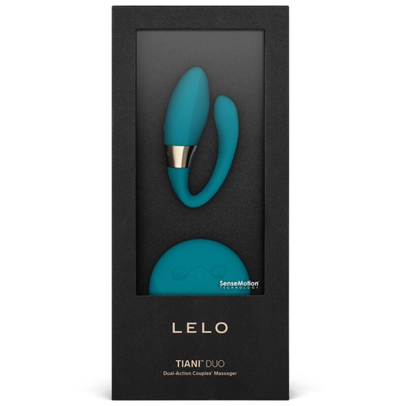 Lelo – Tiani Duo, masajer pentru cupluri, albastru