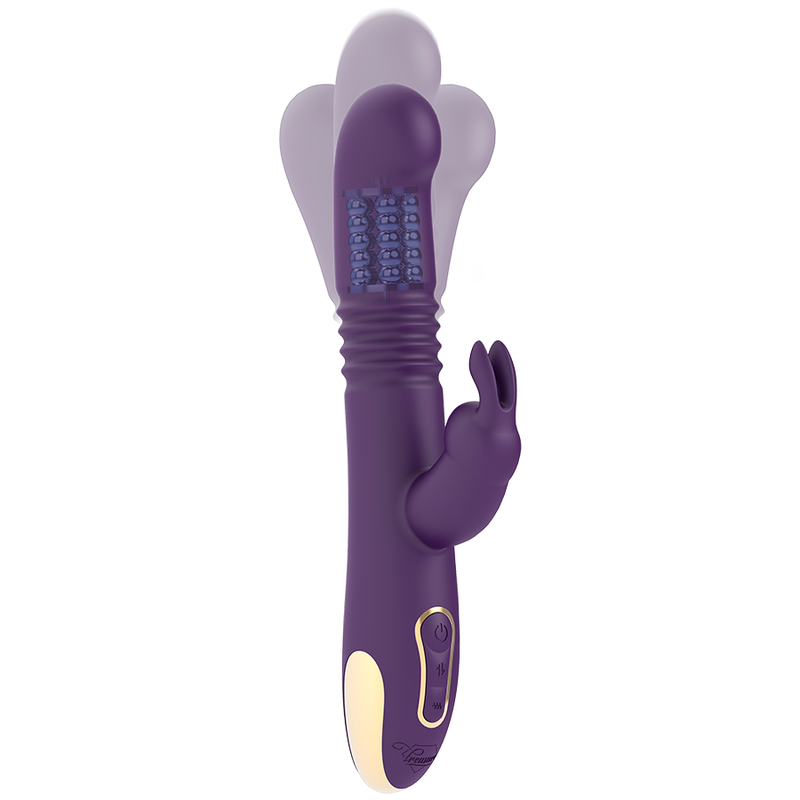 TREASURE - Bastian – „rabbit” up & down, rotator & vibrator compatibil WatchME