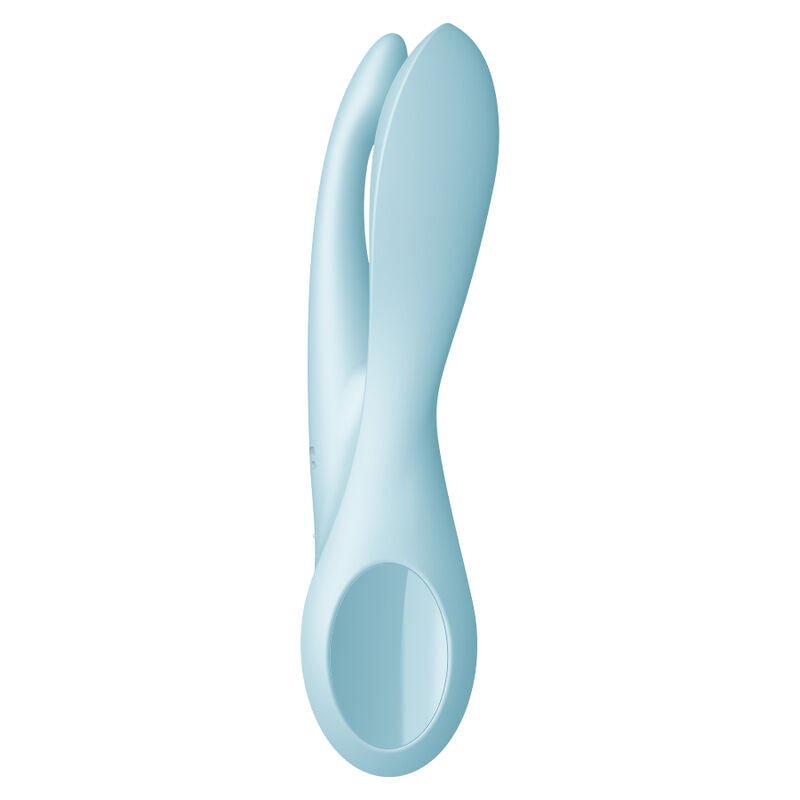 SATISFYER - Threesome 1 vibrator albastru