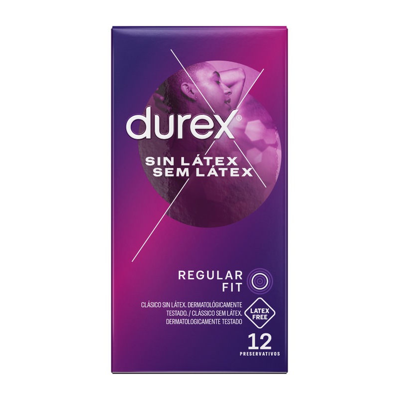 DUREX - Prezervative fără latex, 12 bucăți