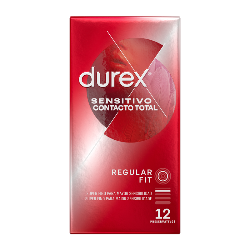 Durex – Sensitive Contact Total, 12 bucăți