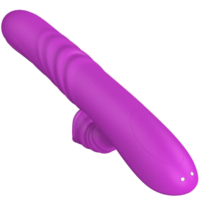 Armony – Angelia, vibrator multifuncțional cu limbă stimulatoare, efect de încălzire, violet
