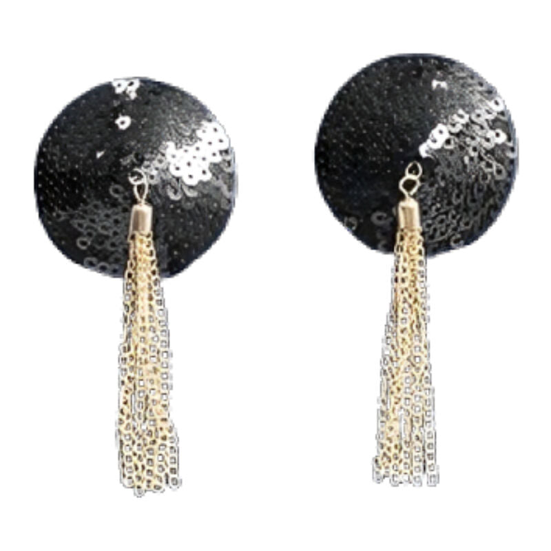 CHILIROSE - CR 4714 – acoperitori de sfârcuri, negri