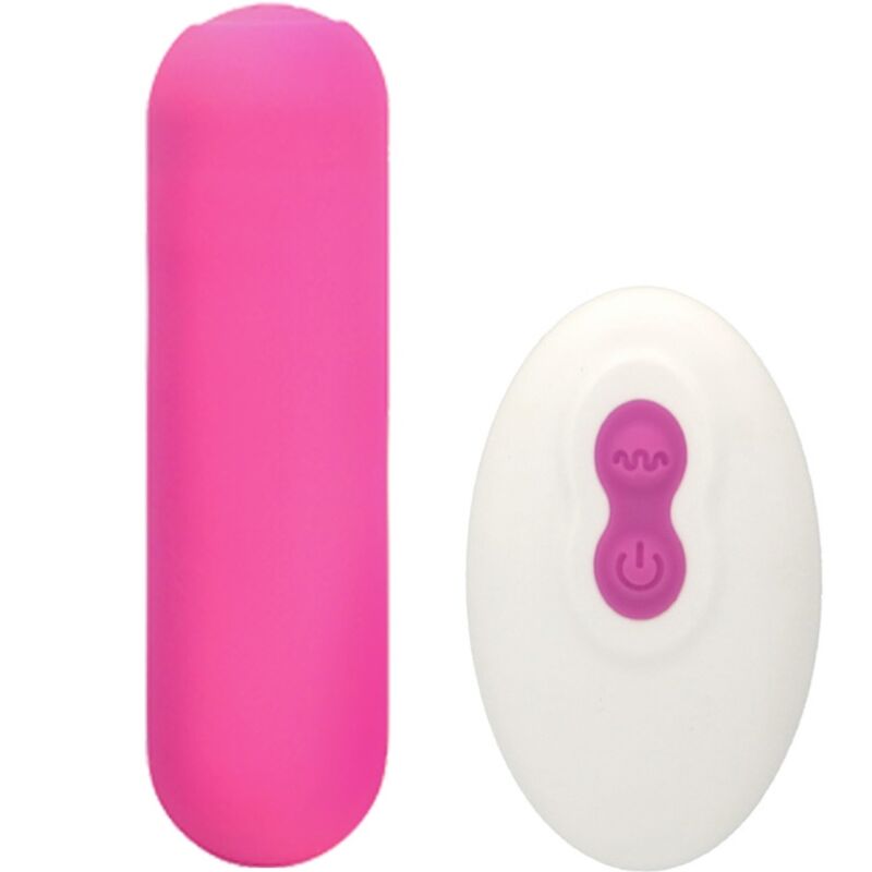 Armony – Splash Joie, vibrator bullet din silicon cu telecomandă, 10 vibrații, 7,5 × 1,9 cm, roz