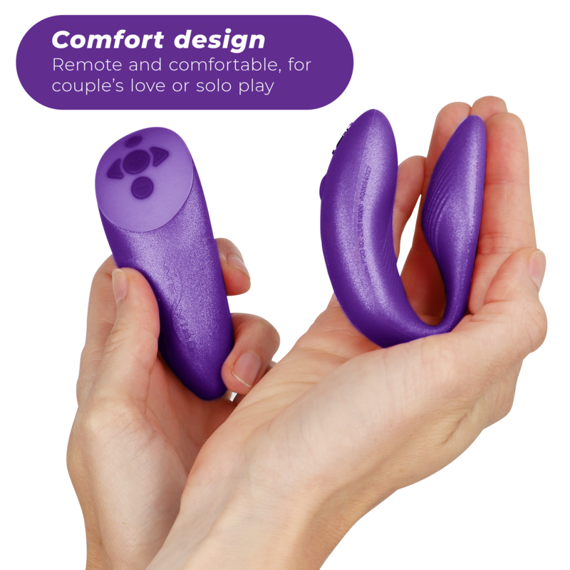We-Vibe – Chorus, vibrator pentru cupluri cu control prin strângere, lila