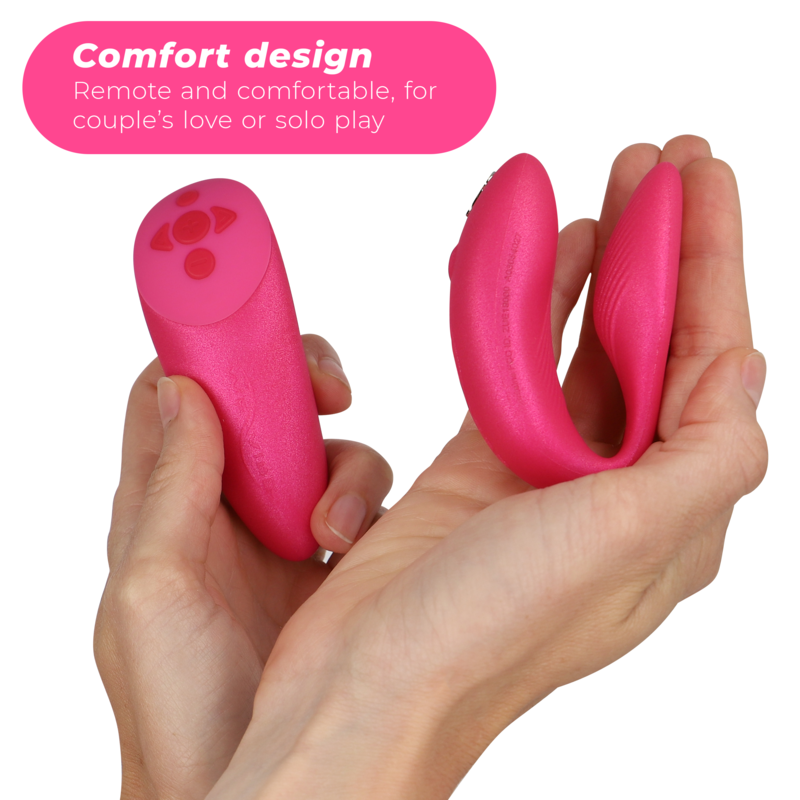 We-Vibe – Chorus, vibrator pentru cupluri cu control prin strângere, roz
