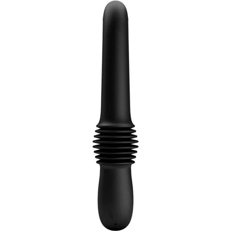 Pretty Love – Pazuzu, vibrator cu 3 moduri de împingere, negru