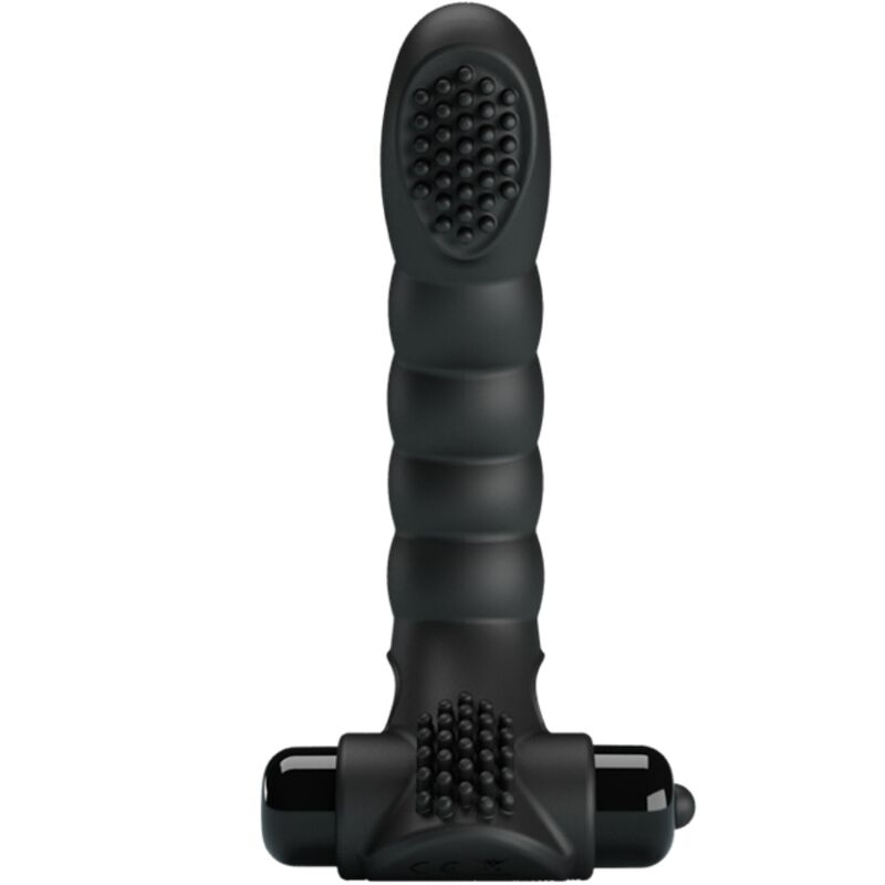 Pretty Love – Alexander, vibrator deget, 10 vibrații, negru