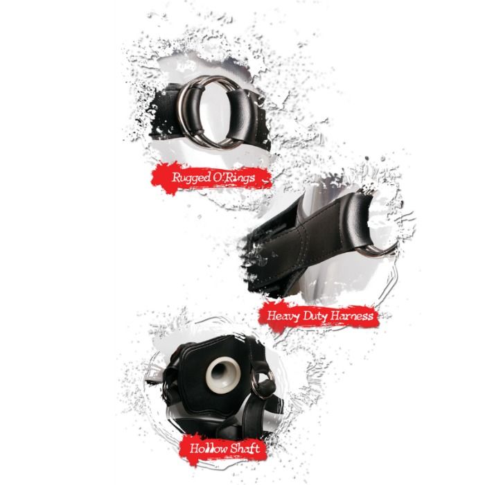 FETISH FANTASY EXTREME - Strap-on gol, negru