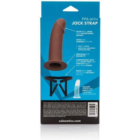 CALEXOTICS - PPA cu jock strap maro