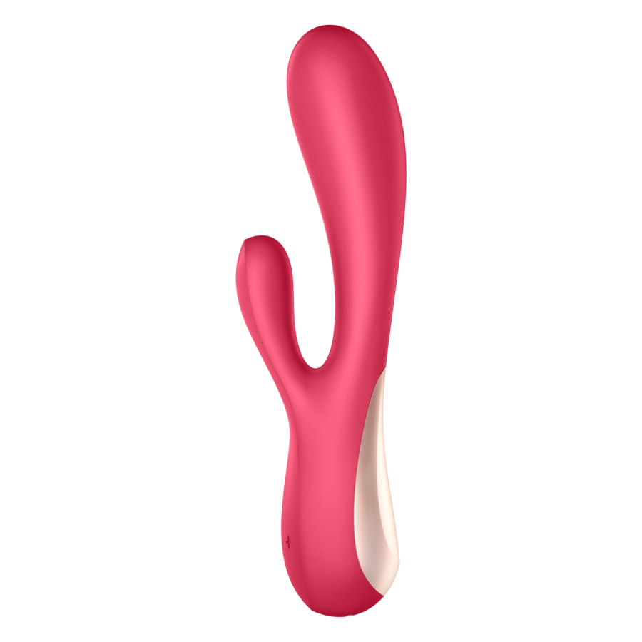 SATISFYER - Mono Flex roșu cu aplicație
